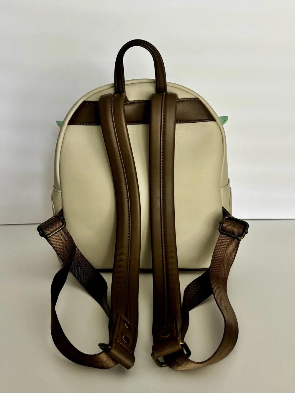 Loungefly Star Wars Grogu Baby Yoda Mini Backpack NWOT Disney Faux Leather